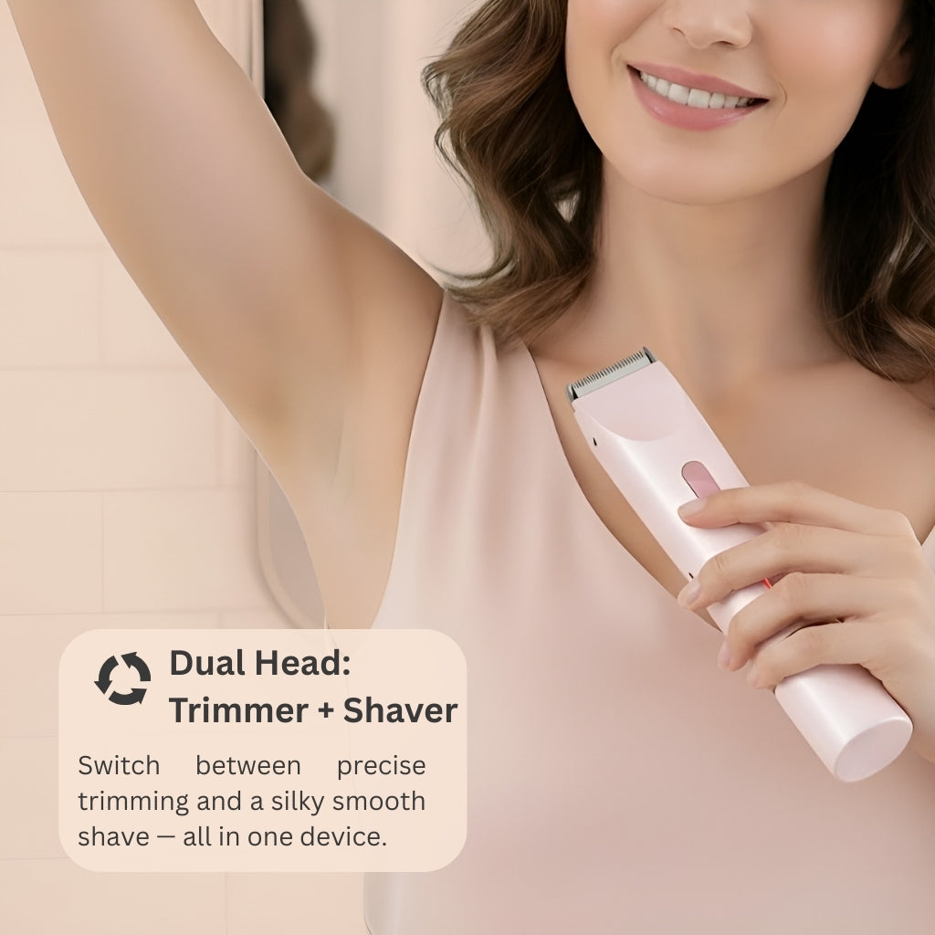 Skin Safe Razor Trimmer Sensa - Skin Safe 2-in-1 Bikini Trimmer – Diamond Skin Pro